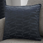 Curtina Kendal Jacquard Cushion Navy
