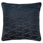 Curtina Kendal Jacquard Cushion Navy