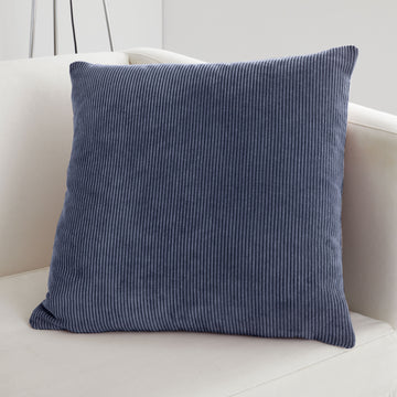 Appletree Loft Kilbride Cord Chenille Cushion Navy