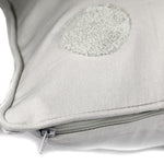 Appletree Boutique Zara Tufted Spots Cushion Silver