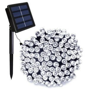 Outmore 200 LED Solar String Lights - Bright White