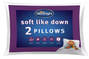 Silentnight soft like down pillows sale