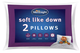 Silentnight Soft Like Down Pillow Pair