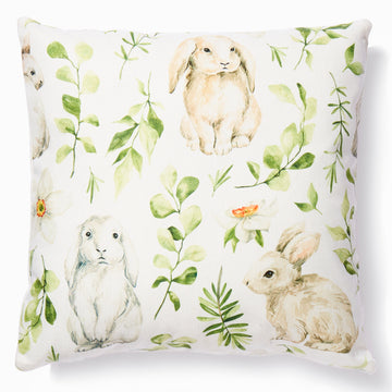 At Home Flop Eared Bunny Cushion