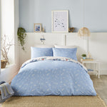 Fusion Beach Huts Duvet Cover Set - Blue