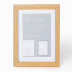 At Home Oak Picture Frame With Mount - Small