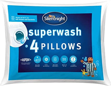 Silentnight Superwash DuPont Pillows 4pk