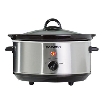 Daewoo 3.5L Slow Cooker Stainless Steel