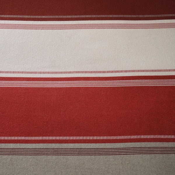 Fusion Snug Betley Brushed Duvet Cover Set - Red