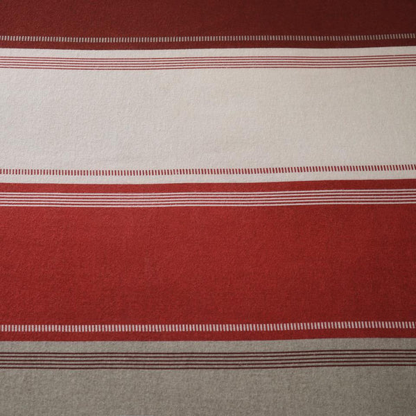 Fusion Snug Betley Brushed Duvet Cover Set - Red