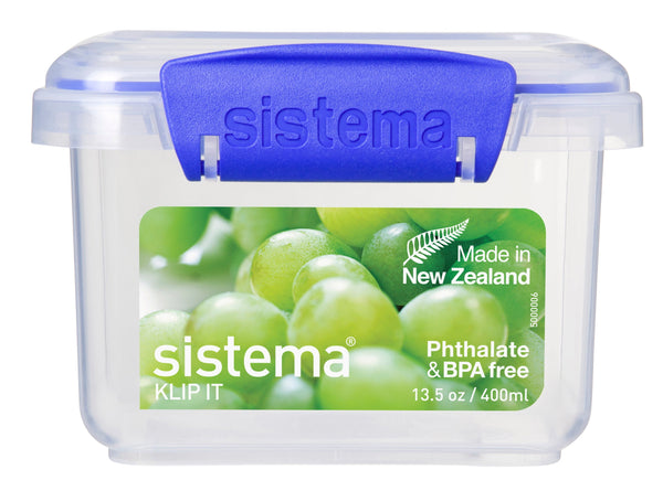 Sistema Klip It Rectangular Food Storage 400ml