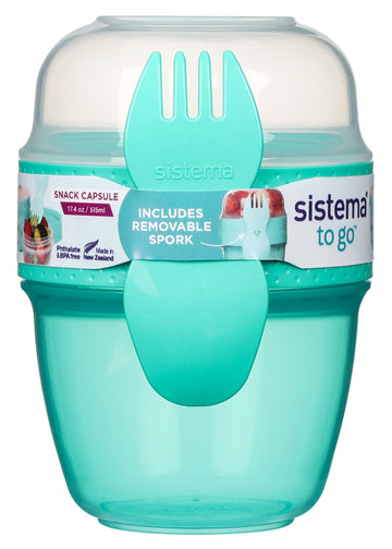 Sistema Snack Capsule To Go Lunch 515ml - Assorted
