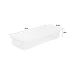 Crystal 55L Box & Lid Clear - Pack of 3