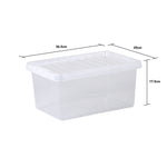 Wham Crystal 11L Box & Lid - Pack of 5