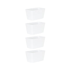 Studio Pack of 4 30cm Ice White Rectangular Trough Cover