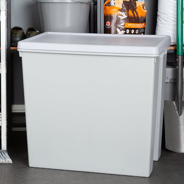 Wham Bam 154L H.Duty Box & Lid Cement Grey