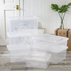 Set of 7 Wham Crystal Multisize Boxes with Lids