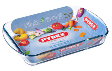 Pyrex Essentials Rectangular Roaster 2.6L 35x23cm