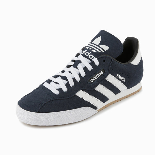 Adidas Samba Mens Trainers - Blue Suede