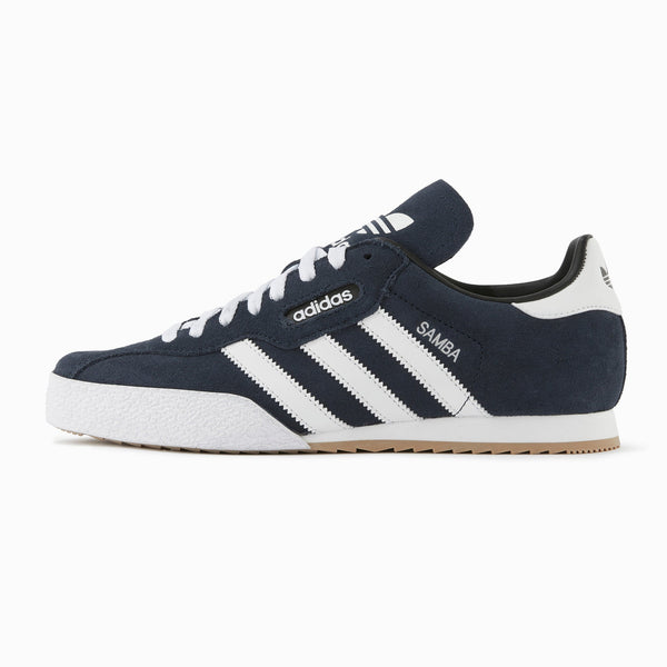 Adidas Samba Mens Trainers - Blue Suede