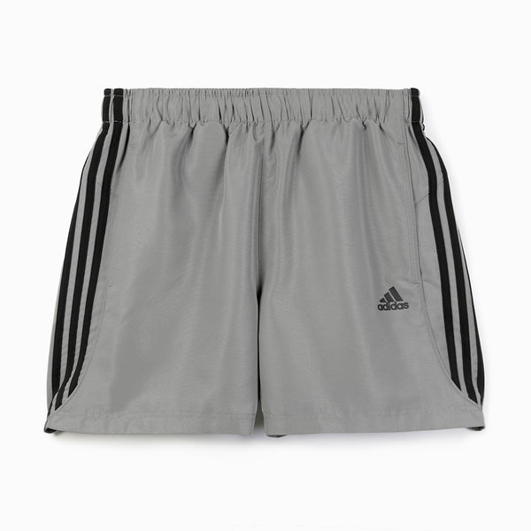 Adidas Essentials 3 Stripe Chelsea Shorts Mens - Grey & Black