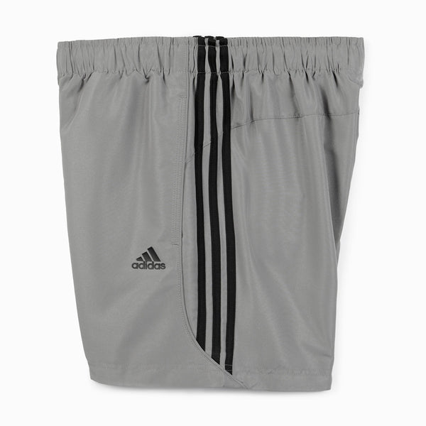 Adidas Essentials 3 Stripe Chelsea Shorts Mens - Grey & Black