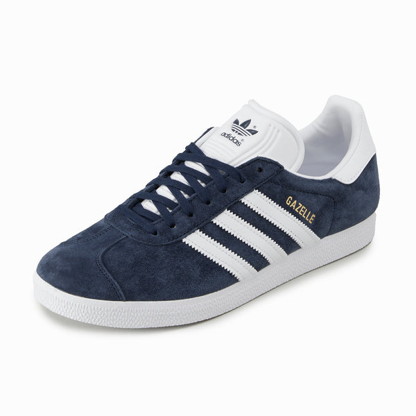 Adidas Gazelle Mens Trainers - Navy & White