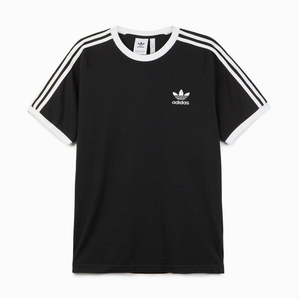 Adidas Originals 3 Stripe T-Shirt Mens - Black