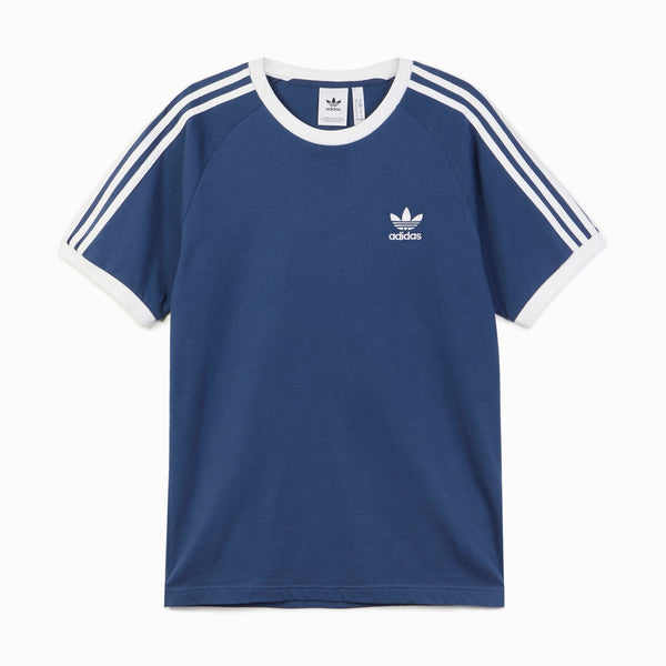 Adidas Originals 3 Stripe T-Shirt Mens - Navy Marl