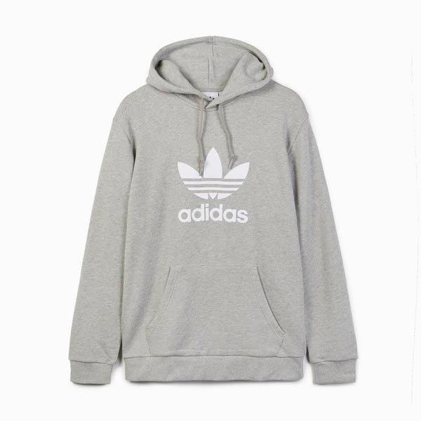 Adidas Trefoil Hoody Mens - Grey Marl
