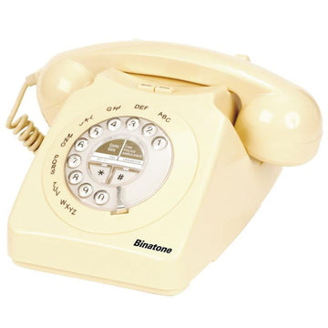 Binatone Retro 1971 Corded Telephone Cream