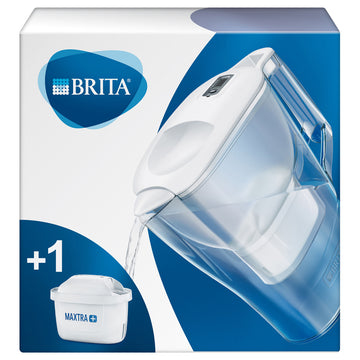 BRITA Aluna Fridge Water Filter Jug - White