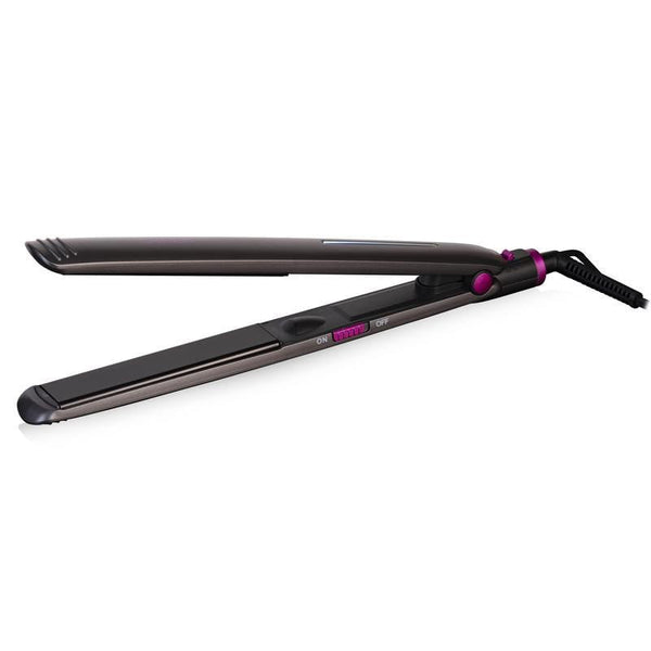 Carmen Neon Straightener Grey/Pink