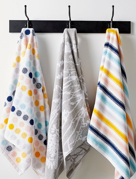 Living By Christy Soft Stripe Towels