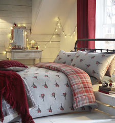 Dreams & Drapes Lodge Robin Brushed Cotton Duvet Cover Set