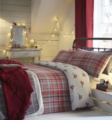 Dreams & Drapes Lodge Robin Brushed Cotton Duvet Cover Set