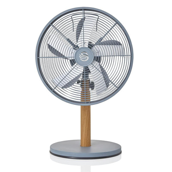 Swan 12inch Nordic Grey Desk Fan