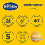 Silentnight Summer Cool 4.5 Tog Duvet