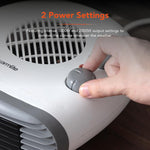 Warmlite 2000W Flat Fan Heater