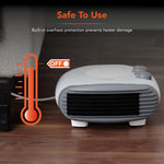 Warmlite 2000W Flat Fan Heater