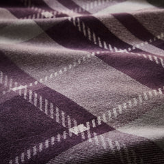 Dreams & Drapes Lodge Colville Check Plum Duvet Cover Set