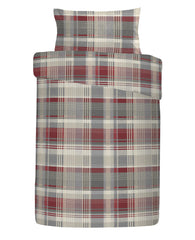 Appletree Hygge Connolly Red Duvet Cover Set